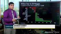 Airlines Soar As Oil Plunges