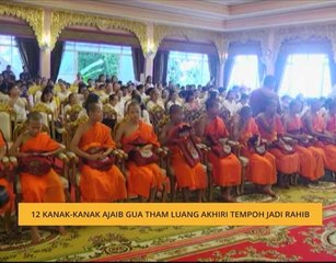 12 kanak-kanak ajaib Gua Tham Luang akhiri tempoh jadi rahib