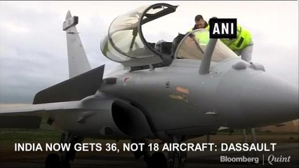 India Now Gets 36, Not 18 Aircrafts: Dassault