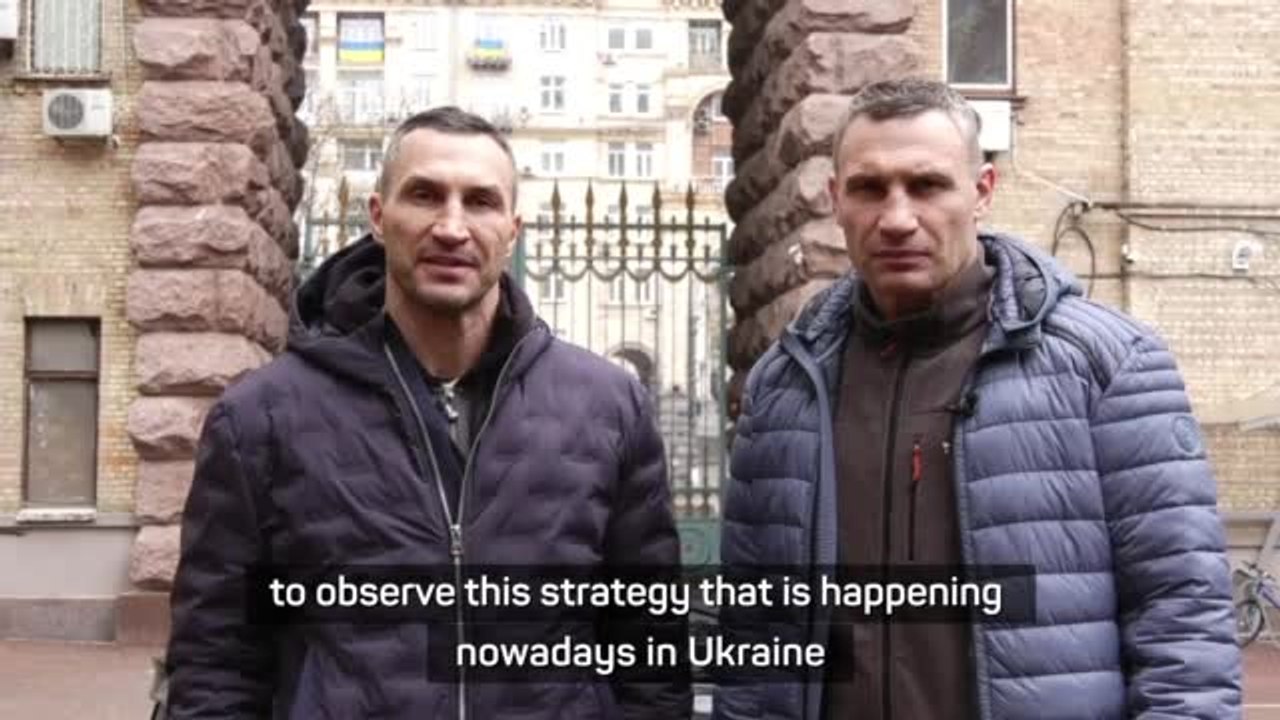 'United we're strong', says Klitschko as Russia...