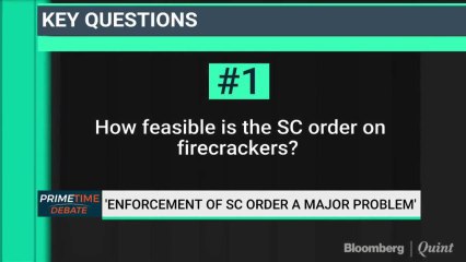 Crackdown On Firecrackers