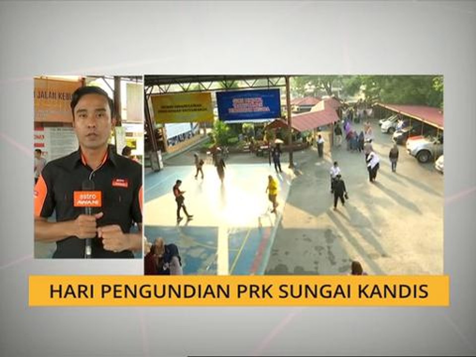 Hari pengundian PRK Sungai Kandis