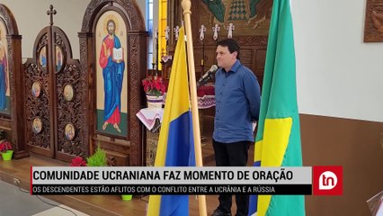 Comunidade ucraniana organiza ato em Apucarana; assista