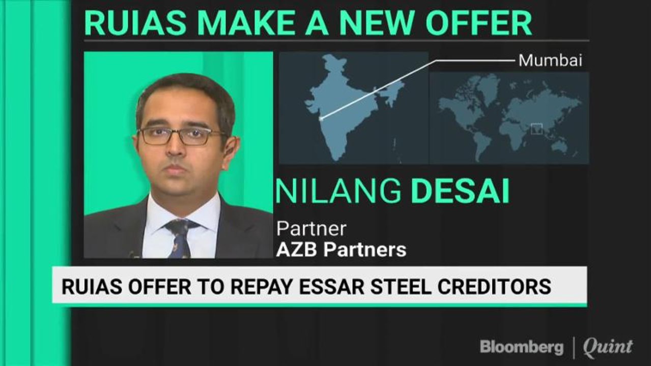 Ruias Offers To Repay Essar Steel Creditors