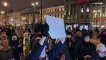 St. Petersburg: Sie fordern ein Ende des Krieges - es gab Festnahmen