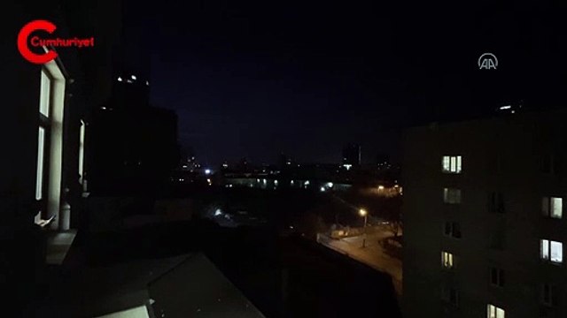 Ukrayna'nın başkenti Kiev'de yeniden sirenler çaldı