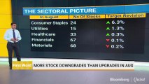 More Stock Downgrades Than Upgrades In August