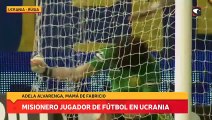 Misionero jugador de fútbol en Ucrania
