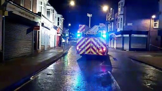 Hylton Road closed as firefighters deal with aftermath of flat fire