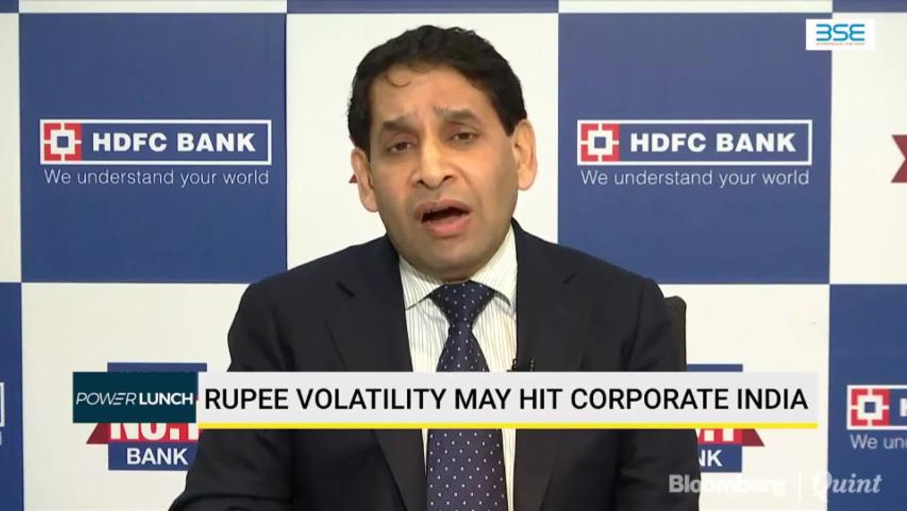 HDFC Bank's Ashish Parthasarthy Expects The Indian Rupee To Consolidate Around These Levels