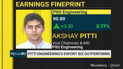 Pitti Engineering's Export Business Outperforms