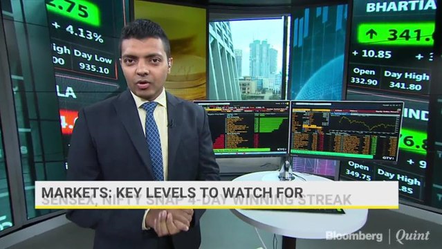 Sensex, Nifty Snap Four-Day Winning Streak As Banks Drag