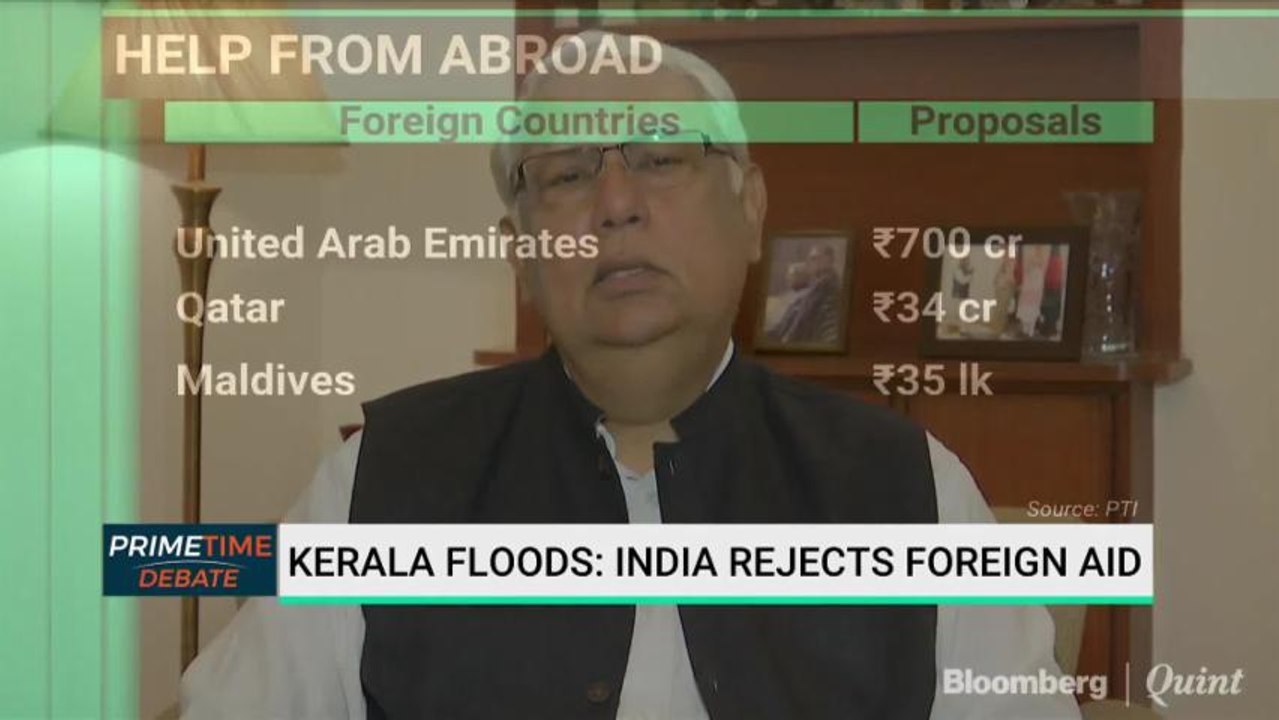 Kerala Floods: Why India Rejected Foreign Aid?