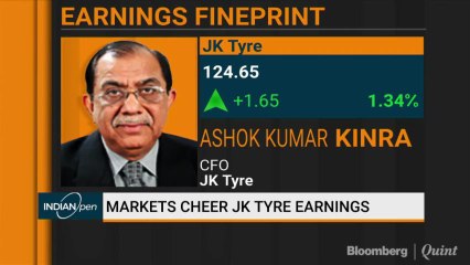 Markets Cheer JK Tyre Earnings