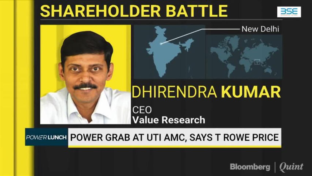 T Rowe Price Alleges Power Grab At UTI AMC