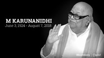 M Karunanidhi Passes Away