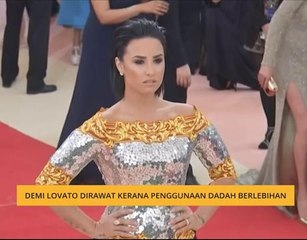 Demi Lovato dirawat kerana penggunaan dadah berlebihan