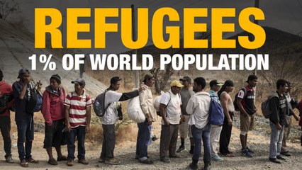 One Out Of Every 100 People In The World Is Now A Refugee