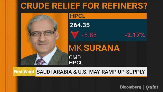 HPCL's MK Surana On The Impact Of Lower Crude Prices