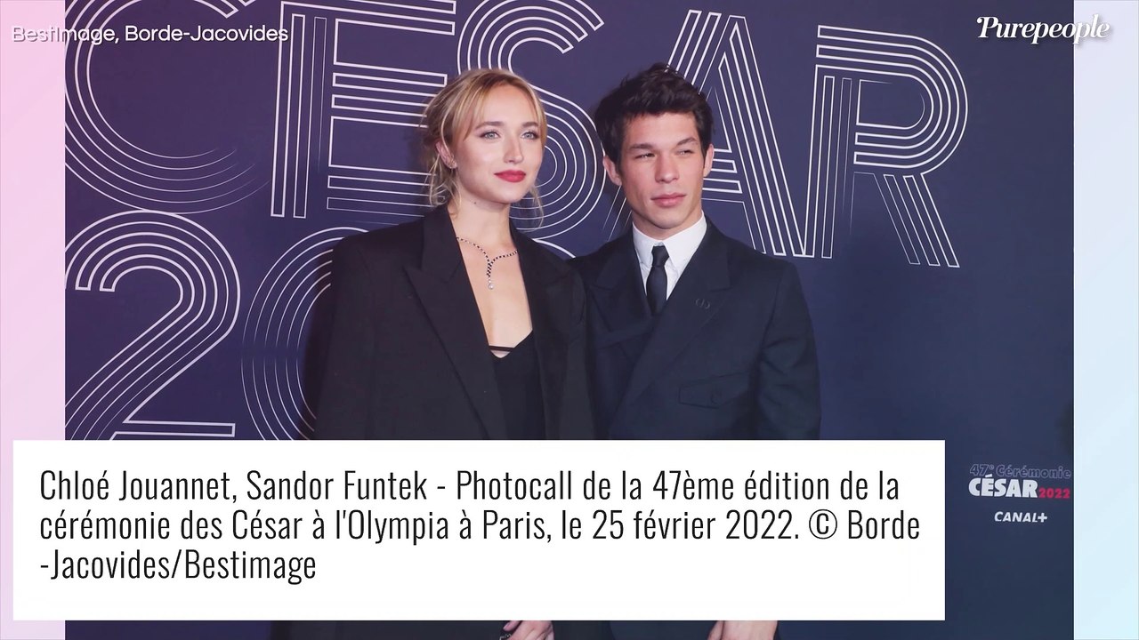 César 2022 - Chloé Jouannet aux anges : cri d'amour sur le tapis rouge à son chéri Sandor Funtek