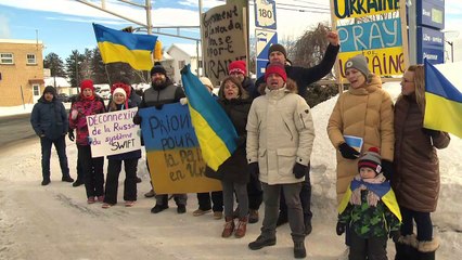 Guerre en Ukraine Des familles Ukrainiennes du Restigouche-Ouest inquiètes