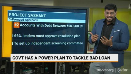 Government Unveils 5-Point Plan ‘Sashakt’ To Tackle Bad Loans