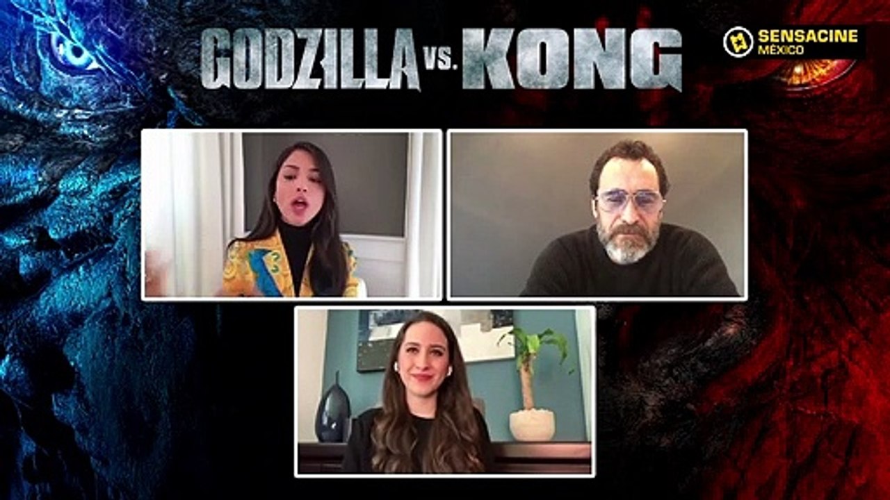 'Godzilla vs Kong' - Entrevista con Eiza González y Demián Bichir