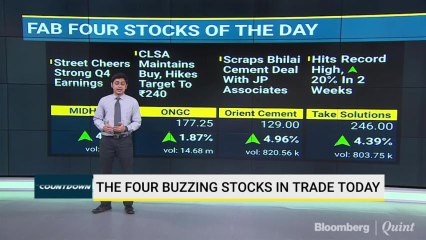 The Fab Four Stocks Of The Day