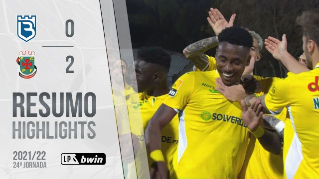 Highlights: Belenenses SAD 0-2 Paços de Ferreira (Liga 21/22 #24)