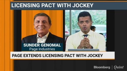 Page Industries Extends Its Licensing Pact With Jockey