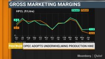 HPCL: Currently Do Not Expect Significant Impact Due To OPEC Decision To Hike Oil Production