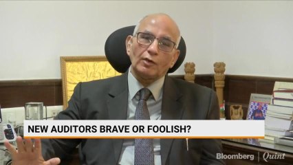 New Auditors Brave Or Foolish?