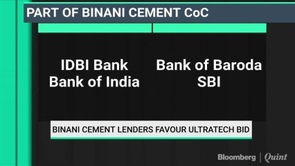 Binani Cement's Lenders Favour UltraTech's Bid