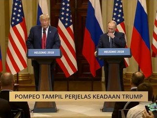 Pompeo tampil perjelas keadaan Trump