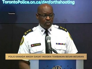 Polis Kanada masih siasat insiden tembakan besar-besaran