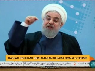 Hassan Rouhani beri amaran kepada Donald Trump