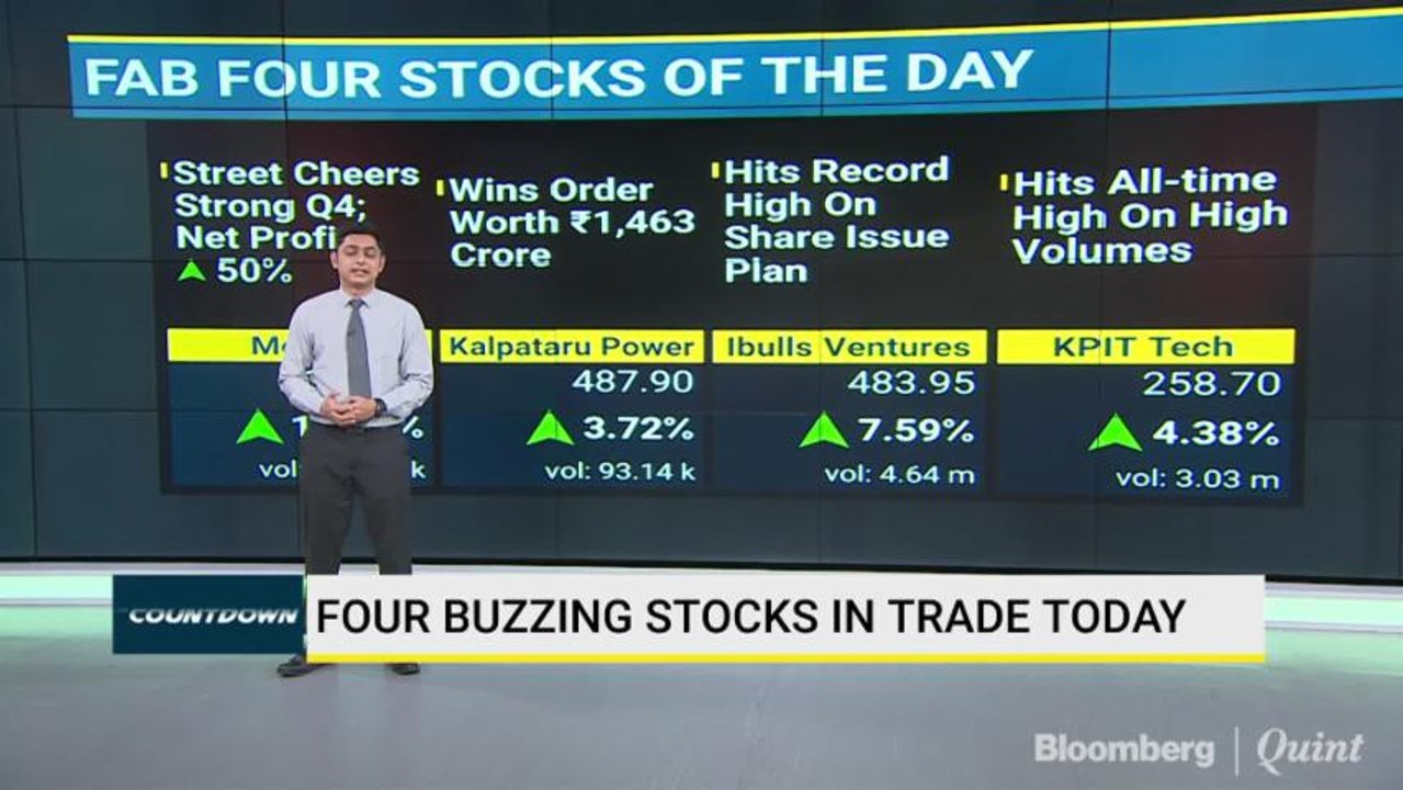 Four Buzzing Stocks In Trade Today