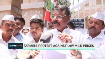 Dairy Farmers Protest In Maharashtra