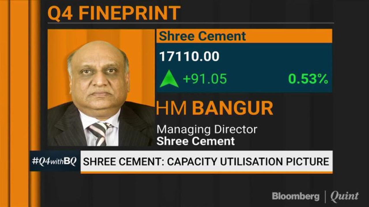 Shree Cement Meets Estimates In Q4