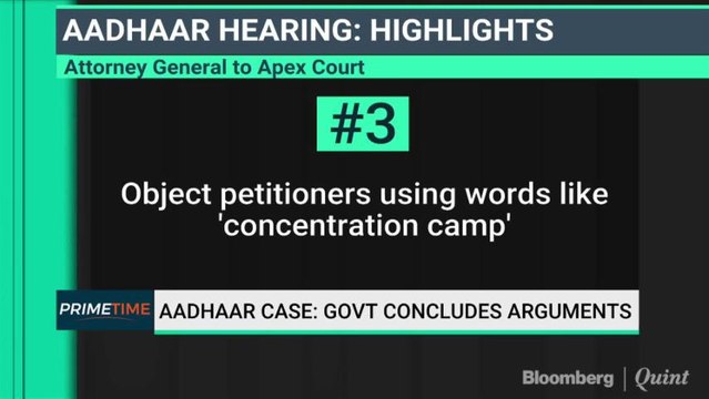 Aadhaar Case: Govt Concludes Arguments
