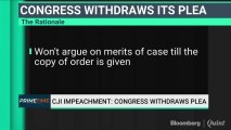 CJI Impeachment Battle: Congress Withdraws Plea