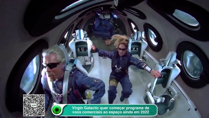 Virgin Galactic quer começar programa de voos comerciais ao espaço ainda em 2022