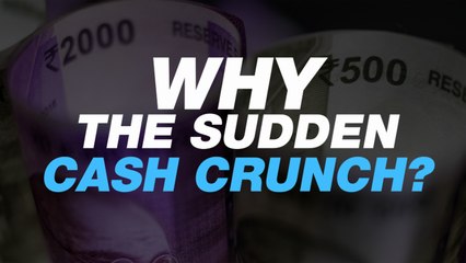 India Is Suddenly Running Short On Cash