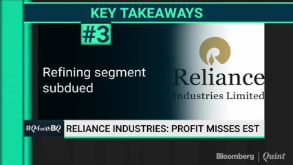 Reliance Industries Profit Misses Estimates