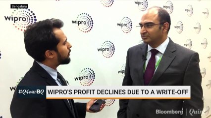 Wipro’s Profit Declines Due To A Write-Off