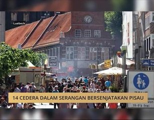 14 cedera dalam serangan bersenjatakan pisau