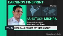 HDFC Bank Misses EST Marginally