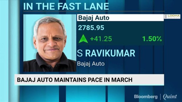 Bajaj Auto Sales Rise For Eighth Straight Month In March