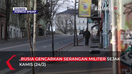 Situasi Terkini Kiev di Bawah Serangan Rusia: Bak Kota Hantu, Sirine Berkumandang