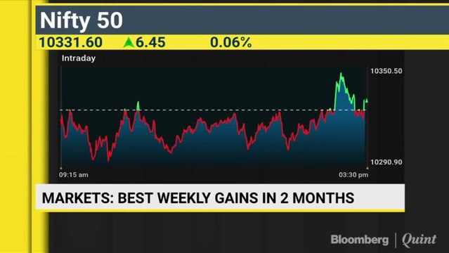 Sensex, Nifty Register Best Weekly Gains In Over Two Months